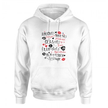 Nyelvlecke Unisex Kapucnis...