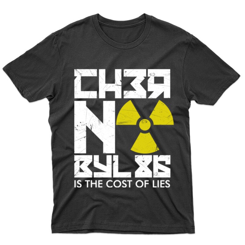 Csernobil Cirill Férfi póló