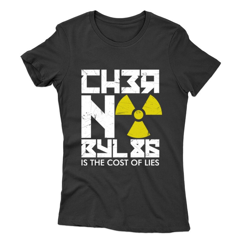 Csernobil Cirill Női póló