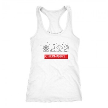 Csernobil Pictogram Női Trikó
