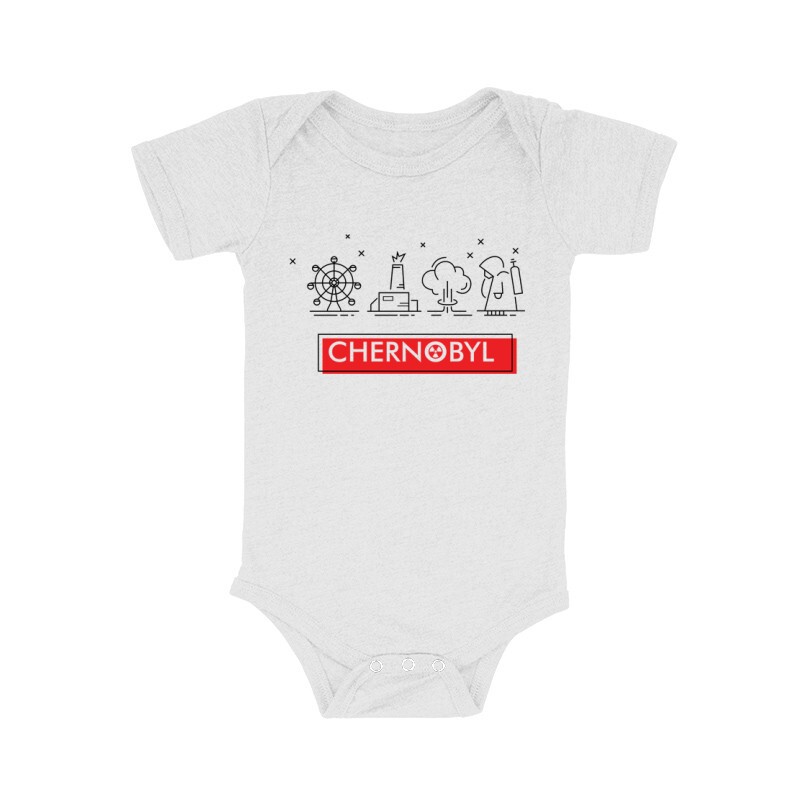 Csernobil Pictogram Bébi body