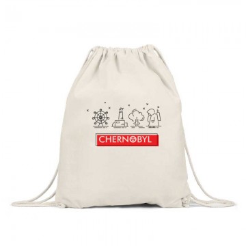 Csernobil Pictogram Tornazsák