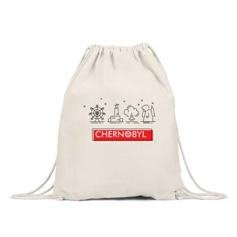 Csernobil Pictogram Tornazsák