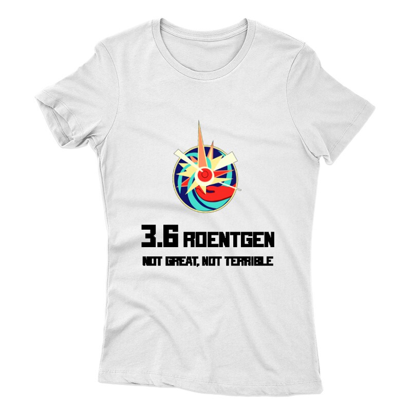 3,6 Roentgen Pripjaty Női póló