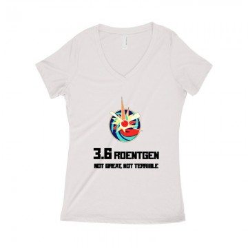 3,6 Roentgen Pripjaty Női póló V kivágott