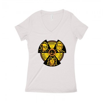 Csernobili Hősök Női póló V kivágott
