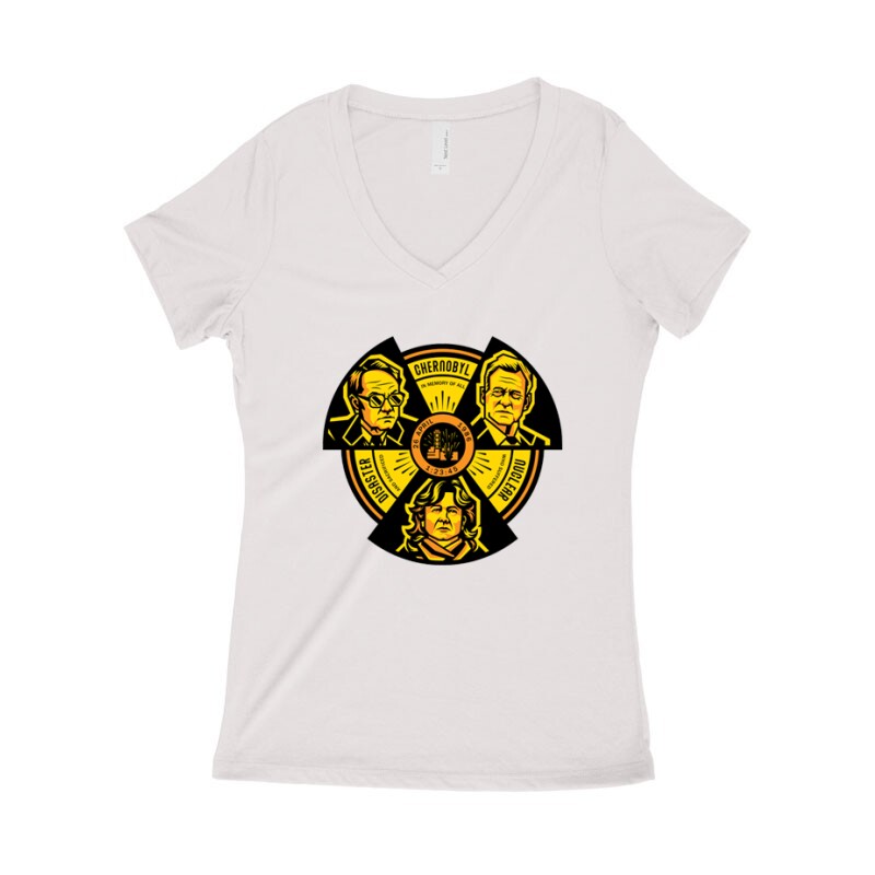 Csernobili Hősök Női póló V kivágott
