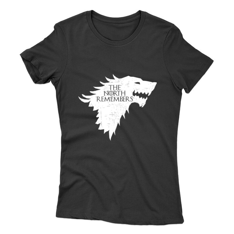 The North Remember(Wolf) Női póló