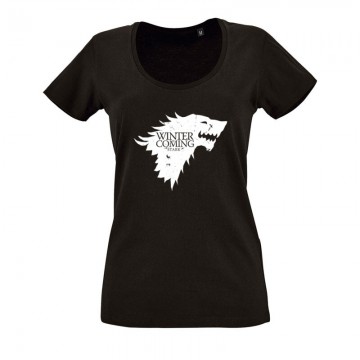 House Stark O nyakú női póló