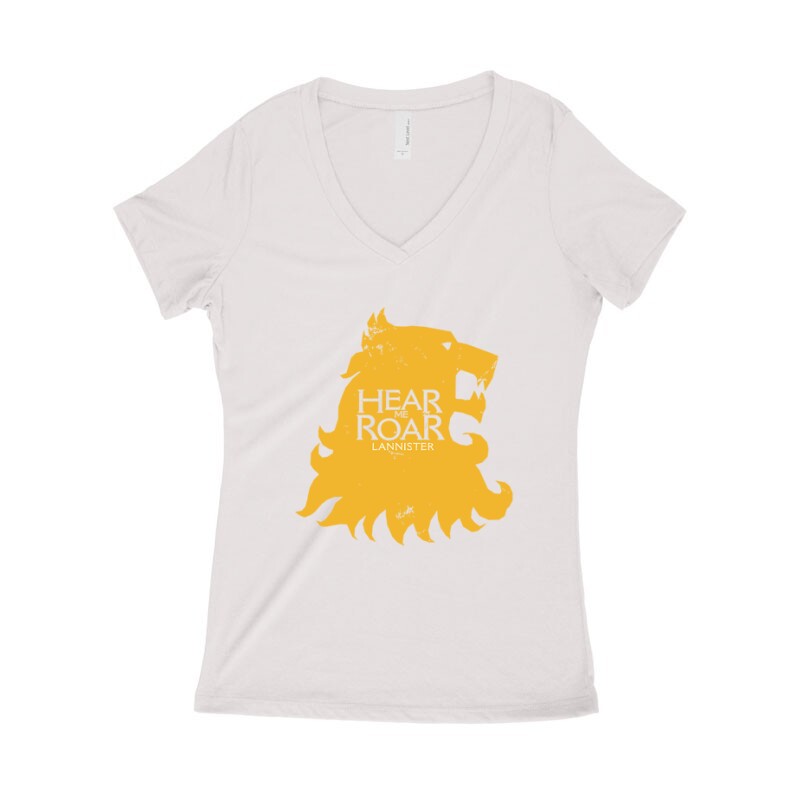 Lannister Női póló V kivágott