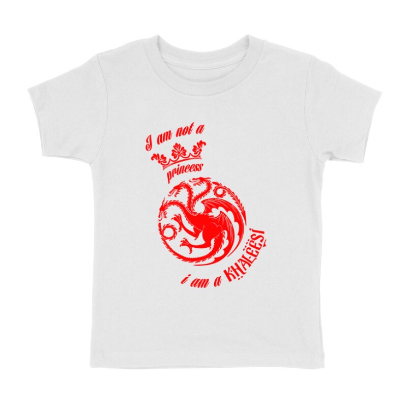 I'm Not a Princess Gyermek póló