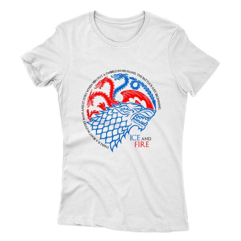 Fire and Ice Női póló