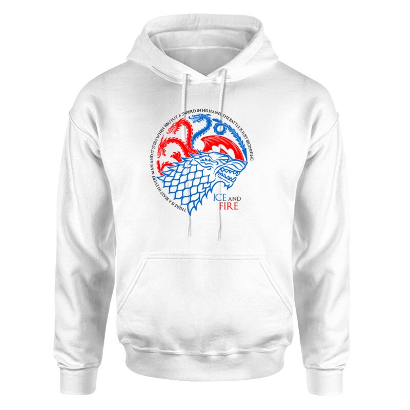 Fire and Ice Unisex pulóver