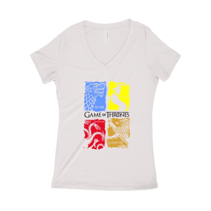 For Houses Női póló V kivágott