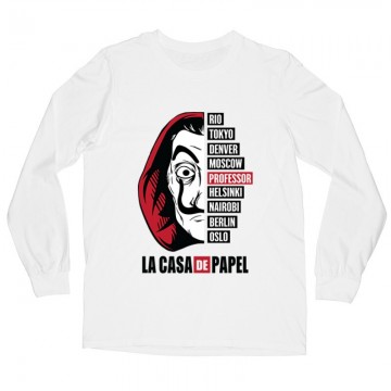 Dali Full Name Hosszú ujjú póló