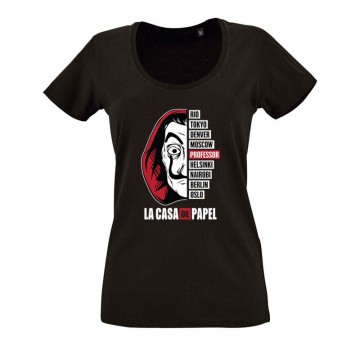 Dali Full Name O nyakú női póló