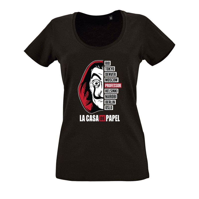 Dali Full Name O nyakú női póló