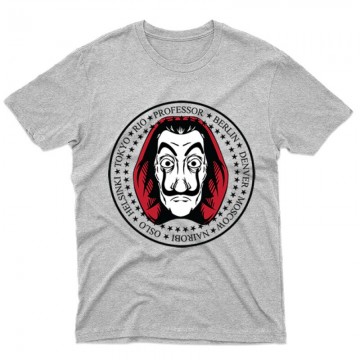 With Dali Names(Circle) Férfi póló