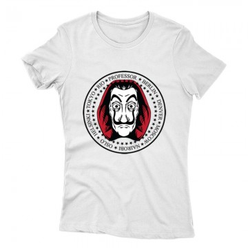 With Dali Names(Circle) Női póló