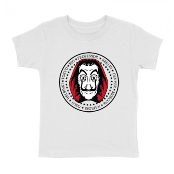 With Dali Names(Circle) Gyermek póló