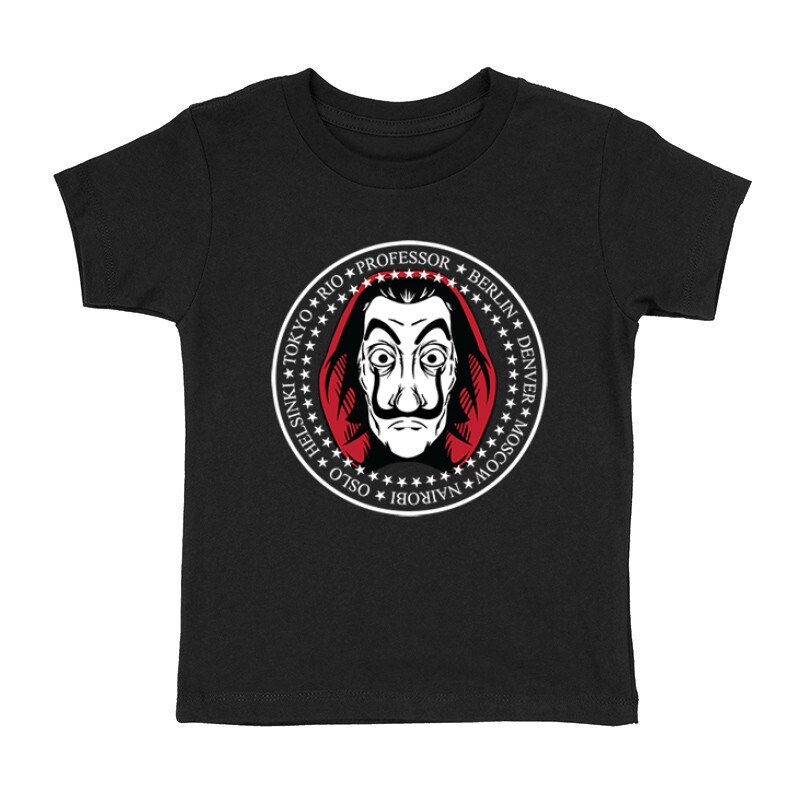 With Dali Names(Circle) Gyermek póló