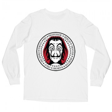 With Dali Names(Circle) Hosszú ujjú póló