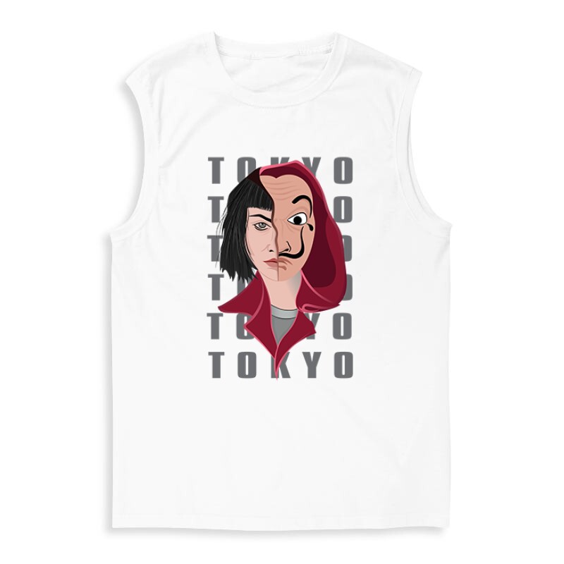 Tokyo Half Mask Férfi Trikó