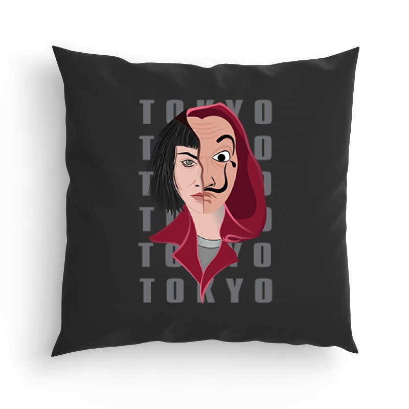 Tokyo Half Mask Párna