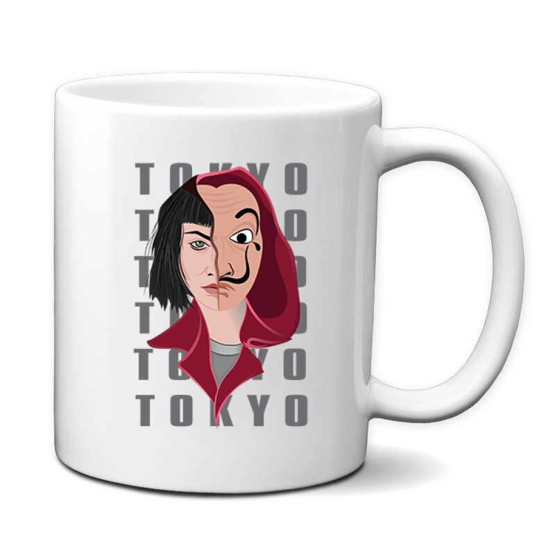 Tokyo Half Mask Bögre