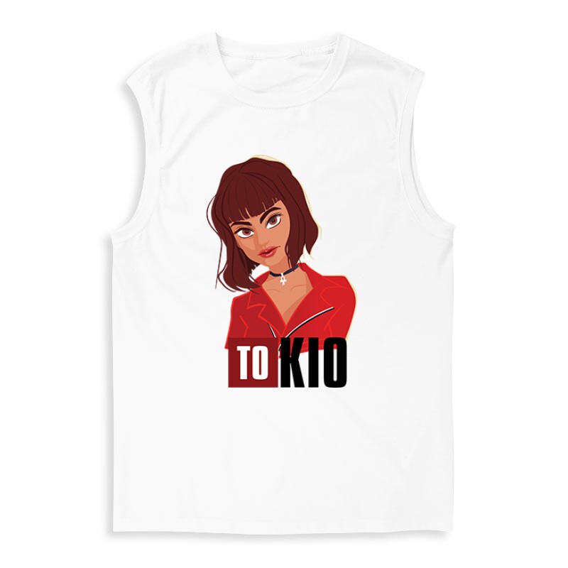 Tokyo Cartoon Férfi Trikó