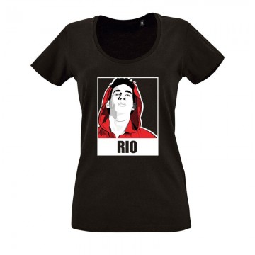 Rio Minimal O nyakú női póló