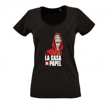 La Casa De Papel Dali O nyakú női póló