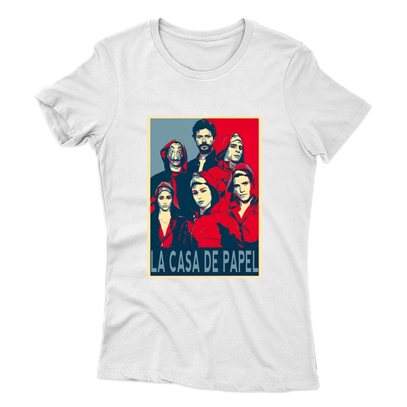 La Casa De Papel(red,blue) Női póló