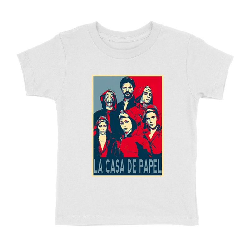 La Casa De Papel(red,blue) Gyermek póló
