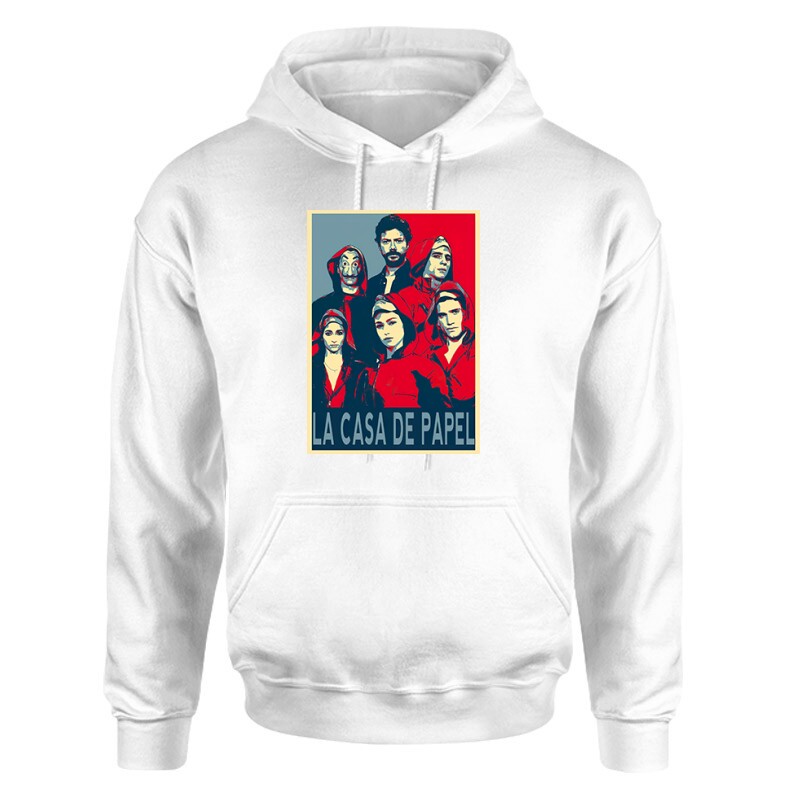 La Casa De Papel(red,blue) Unisex pulóver