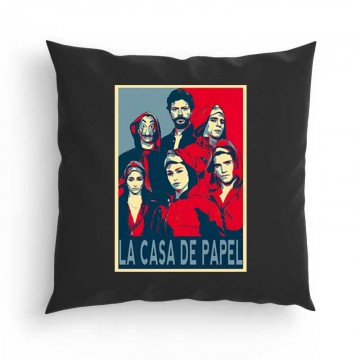 La Casa De Papel(red,blue) Párna
