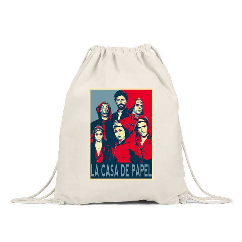 La Casa De Papel(red,blue) Tornazsák