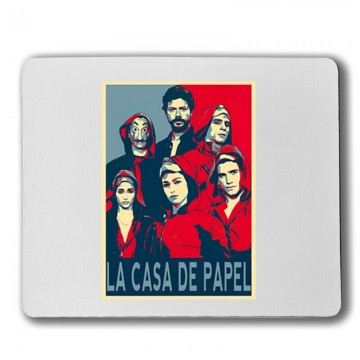 La Casa De Papel(red,blue) Egérpad