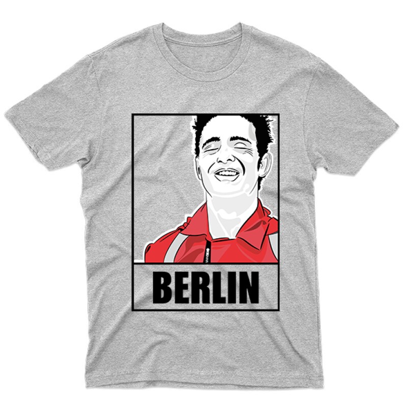 Berlin Minimal Férfi póló
