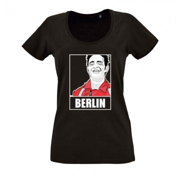 Berlin Minimal O nyakú női póló