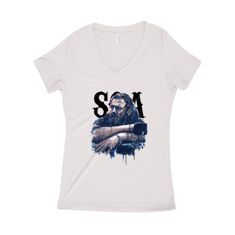 SOA Opie Női póló V kivágott