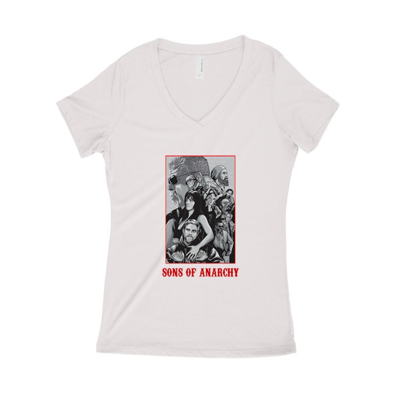 SOA Full Női póló V kivágott