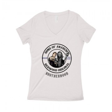 Brotherhood Női póló V kivágott