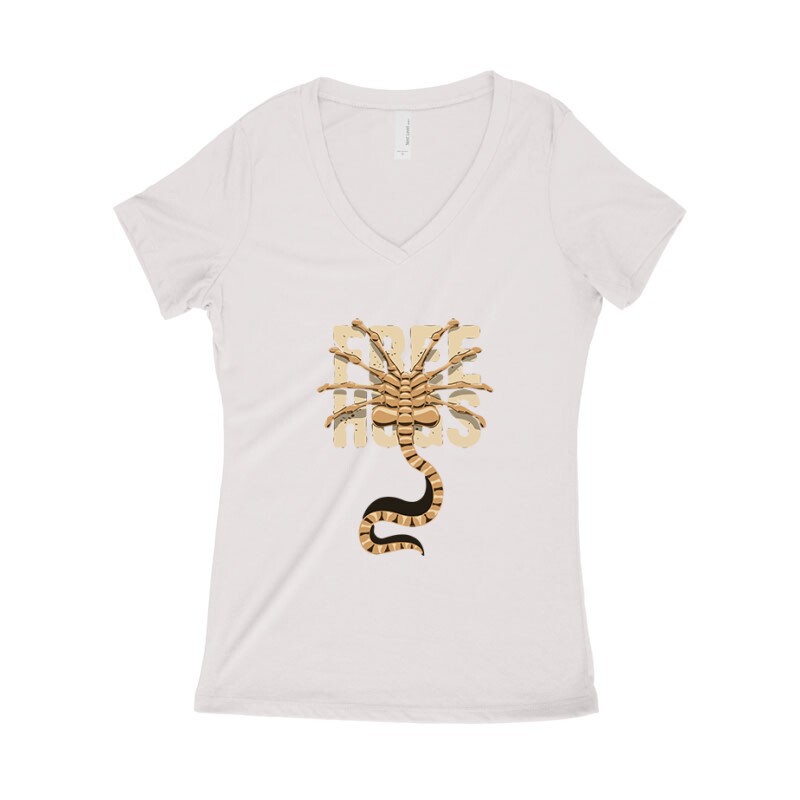 Free Hugs Női póló V kivágott