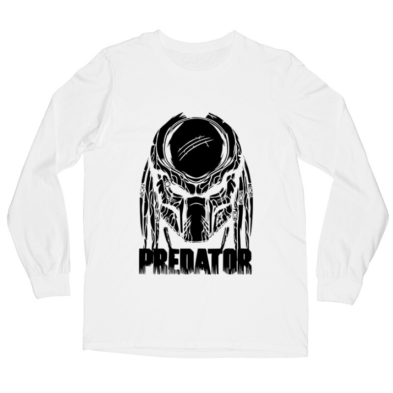 Predator Face Hosszú ujjú póló
