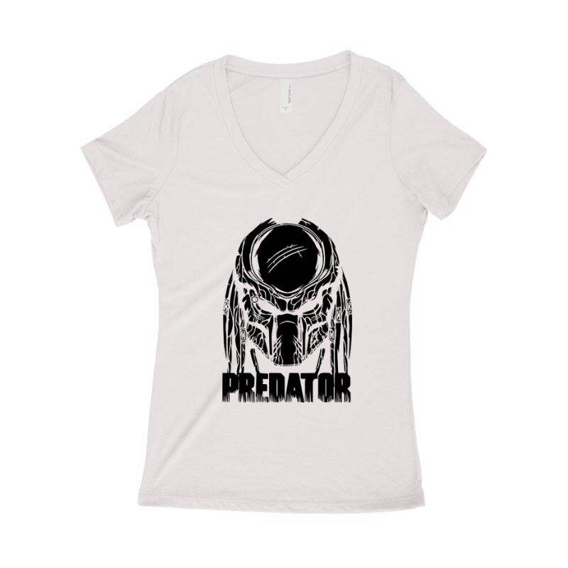 Predator Face Női póló V kivágott