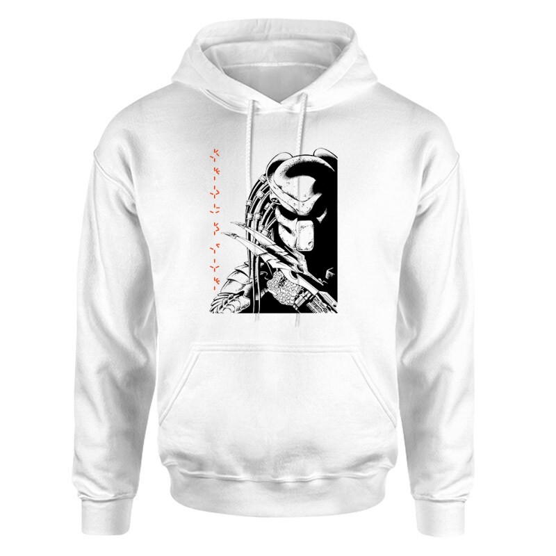 Predator Face Text Unisex pulóver