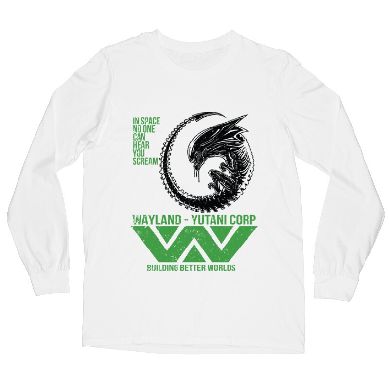 In Space Scream Hosszú ujjú póló