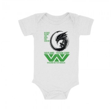 In Space Scream Bébi body