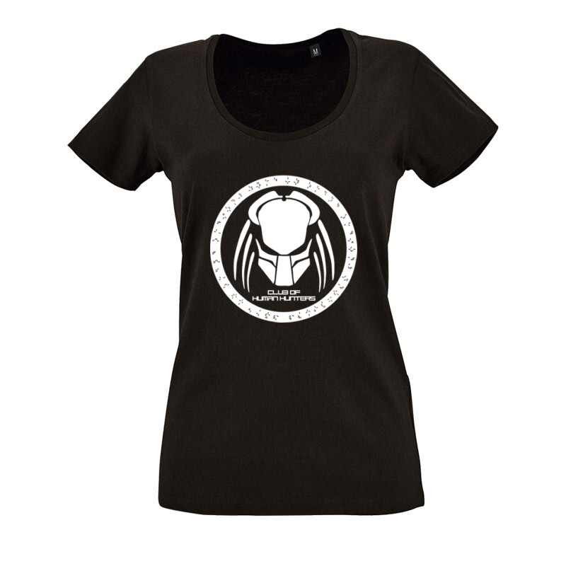 Club of Human Hunters O nyakú női póló